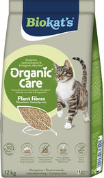 Biokat's Organic Care Pflanzenfasern Unparfümiertes Katzenstreu 12 kg – Bild 1 von 4