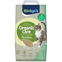 Produktbild von Biokat's Organic Care Plant fresh Pflanzenstreu Green Blossom Duft 2x3,2 kg