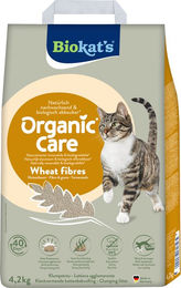 Biokat's Organic Care Wheat Fibres Katzenstreu aus biologisch abbaubaren Pflanzenfasern 4,2 kg – Bild 1 von 1