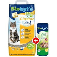 Produktbild von Biokat's Probierpaket mit Klumpstreu und Deo für Katzen - 10 l