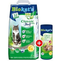 Produktbild von Biokat's Probierpaket mit Klumpstreu und Deo für Katzen - 2 x 10 l