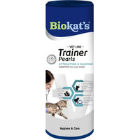 Produktbild von Biokat's Vet Line Trainer Pearls Attracting & Calming Streuzusatz zur Gewöhnung an die Katzentoilette für Katzen 700 g