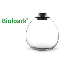 Produktbild von Bioloark Wabi Kusa Bio Bottle PD210 Mini Terrarium mit Beleuchtung und transparentem Design