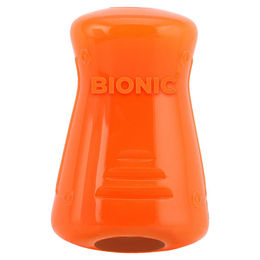Bionic Hundespielzeug Treat Shaker Intelligenzspielzeug aus Gummi Orange Medium – Bild 1 von 13