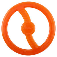 Produktbild von BIONIC Toss-N-Tug Ring Hundespielzeug aus Gummi Orange