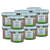Produktbild von BIOPUR Bio Diät-Nassfutter für Katzen Hypoallergen bei Allergien Magen-Darm Haut und Fell 12x100g - 12 x 100 g