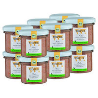 Produktbild von BIOPUR Bio Hundefutter Huhn Reis und Karotten für Senioren 12x100g - 12 x 100 g