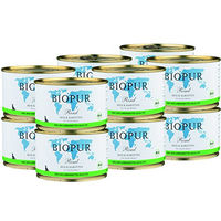 Produktbild von BIOPUR Bio Hundefutter Nassfutter Rind für Welpen glutenfrei 12x400g - 12 x 400 g
