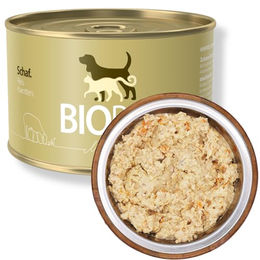 BIOPUR Bio Hundefutter Senior Schaf Reis und Karotten 12x400g Nassfutter - 12 x 400 g – Bild 1 von 1