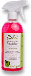BIOPUR Biolopur mikrobiologischer Geruchsentferner Fertiglösung 500ml Rosa – Bild 1 von 2