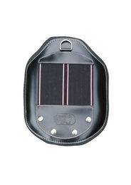 Produktbild von Bioranch Bauchplatte BIO Equigetic Pad mit Brustbeinkanal aus Kunstleder Schwarz
