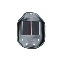 Produktbild von Bioranch Bauchplatte BIO Equigetic Pad mit Brustbeinkanal aus Kunstleder Schwarz