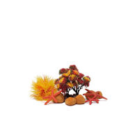 Produktbild von biOrb Decor Set 15L Herbst Aquarien-Dekor mit Figur und Höhle für Süßwasser-Aquarien - 15 l