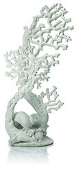 biOrb Fächerkorallen Ornament Weiß Aquariumdeko für Süßwasser- und Meerwasseraquarien – Bild 1 von 3