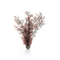 Produktbild von biOrb Hornkoralle Aquariendekoration dunkelrot L 8 x 8 x 40 cm für Süßwasser und Meerwasser - 1 Stk.