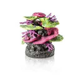 Produktbild von biOrb Korallen Fels Ornament Figur und Höhle für Meerwasser in Grün-Lila aus Kunstharz