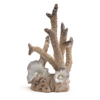 Produktbild von biOrb Korallen Ornament L Aquarium-Deko Figur und Höhle für Meerwasser-Aquarien in Braun/Beige