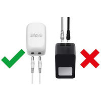 Produktbild von biOrb LED-Aufsetzleuchte Schwarz - 1 Stk.
