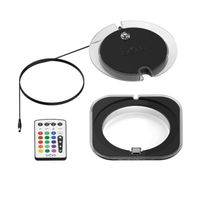 Produktbild von biOrb MCR LED-Aufsetzleuchte groß schwarz