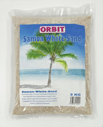 Produktbild von biOrb Orbit Samoa White Sand Aragonit Meerwasser Aquarienbodengrund Weiß 5 Kilogramm