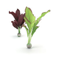Produktbild von biOrb Seidenpflanzen Set M Aquariumdekoration Grün und Lila für Fische - 1 Stk.