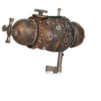 Produktbild von biOrb U-Boot Ornament Kupfer Steampunk Aquariendekoration Figur und Höhle für Süßwasser- und Meerwasseraquarien