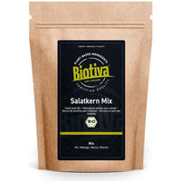 Produktbild von Biotiva Salatkernmix Bio 200g mit Pinienkernen, Sonnenblumenkernen und Kürbiskernen