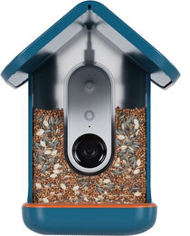 Bird Buddy Smart Bird Feeder 2.0 Vogelhaus mit Solardach in Blau aus Kunststoff – Bild 1 von 7