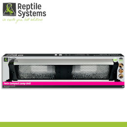 Bird Reptile Systems Compact Lamp Unit Twin Keramik Wärmespot für Vögel und Reptilien Schwarz – Bild 1 von 5