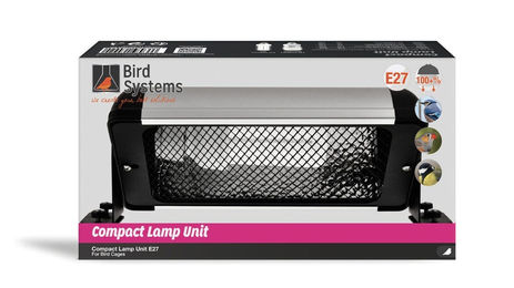 Bird Systems Kompaktleuchte mit E27 Fassung für Vögel und Reptilien aus Aluminium – Bild 1 von 3