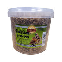 Produktbild von Birds Best Getrocknete Mehlwürmer für Wildvögel, Igel und Hamster 500 g