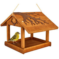 Produktbild von BIRDSOUL Vogelhaus Forest XXL aus Holz in Braun mit wasserableitendem Design