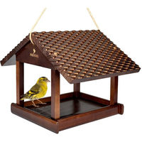 Produktbild von BIRDSOUL Vogelhaus Nordic aus Holz in Braun XXL mit wasserableitendem Design