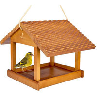 Produktbild von BIRDSOUL Vogelhaus Nordic aus Holz in XXL mit wasserableitendem Design in Braun