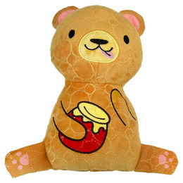 Produktbild von Bite Force Hundespielzeug Tough Plush Bear Plüschbär Braun zur Zahnpflege für alle Altersstufen