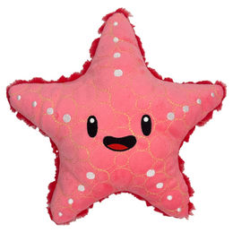 Produktbild von Bite Force Hundespielzeug Tough Plush Starfish Rosa Plüschspielzeug zur Zahnpflege für alle Altersstufen