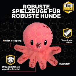 Bite Force Tough Plush Fox Hundespielzeug aus Plüsch für alle Altersstufen und Größen – Bild 1 von 4