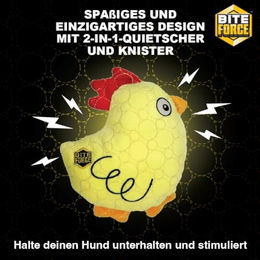 Bite Force Wildlife Tough Plush Waschbär Plüschspielzeug für Hunde mit Kevlar und Quietscher – Bild 1 von 3
