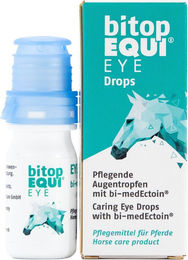 bitopEQUI Augenreiniger Augenpflege EYE Drops Türkis – Bild 1 von 3
