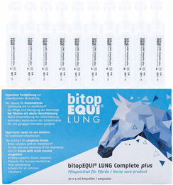 bitopEQUI LUNG Complete plus Ergänzungsfuttermittel für Pferde 30 x 5ml – Bild 1 von 2