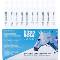 Produktbild von bitopEQUI LUNG Complete plus Ergänzungsfuttermittel für Pferde 30 x 5ml