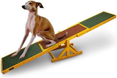 Bituxx Hundewippe Agility-Gerät aus Holz für Hunde aller Größen – Bild 1 von 4