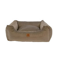 Produktbild von Bjird Hundebett Alex Hundekissen Schlafplatz für Hunde Grau Größe L 79 x 66 cm