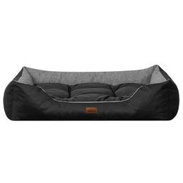 Bjird Hundebett aus Oxford-Gewebe wasserabweisend Größe S 67x54 cm – Bild 1 von 5