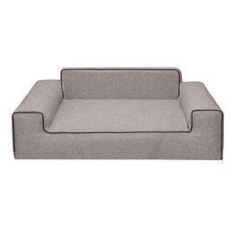 Bjird Hundebett Glamour New Hundekissen für kleine mittelgroße und große Hunde Cappuccino Inari Größe M 78 x 53 cm mit abnehmbarem und waschbarem Bezug – Bild 1 von 9