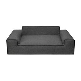 Bjird Hundebett Glamour New Hundekissen Schwarz Inari Größe M 78 x 53 cm hypoallergen und waschbarer Bezug – Bild 1 von 9