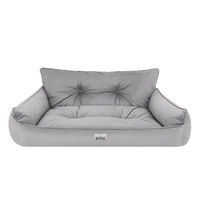 Produktbild von Bjird Hundebett Joker Gesteppt Hypoallergen Asche Fancy Größe S 64 x 49 cm