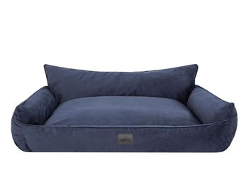 Bjird Hundebett Joker Hundekissen für kleine mittelgroße und große Hunde Navyblau S 64 x 49 cm – Bild 1 von 8