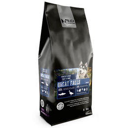 Produktbild von Black Canyon Hundetrockenfutter Great Falls Adult Forelle und Ente getreidefrei 5kg - 5 kg