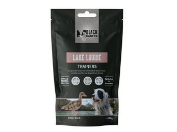 Produktbild von Black Canyon Lake Louise Hundetrainer Ente Trockenfleisch getreidefrei hypoallergen 600g